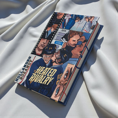 PREORDER - “Heated” Luxury Mini Rebind X Sami Francis - BOOK 1 - Hand-bound Faux Leather Hardback | Sprayed Edges | Custom End Papers