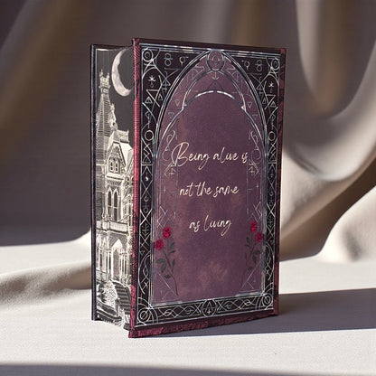 PREORDER - “Alchemised” Luxury Rebind X Anna Stone - Hand-bound Faux Leather Hardback | Sprayed Edges | Custom End Papers