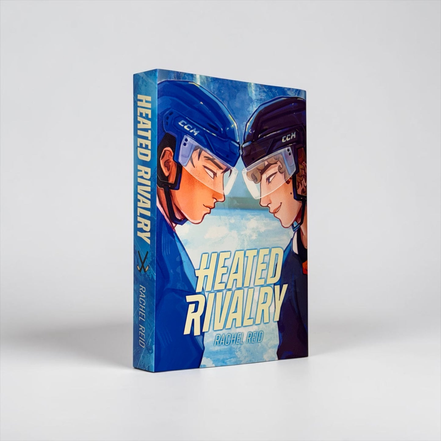 Heated Rivalry - Paperback Sprayed Edge X Kobra Fang - Alternate Dust Jacket