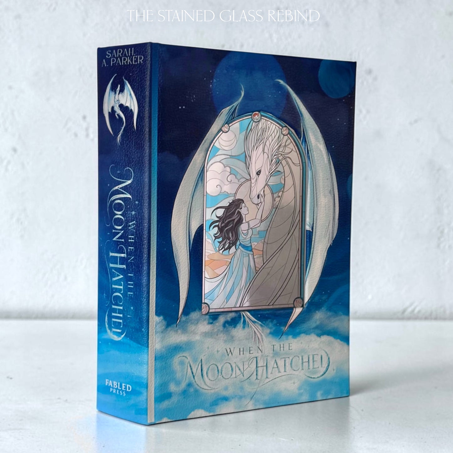 When The Moon Hatched Rebind X BlueNeekStudio (Stained Glass and Signature)