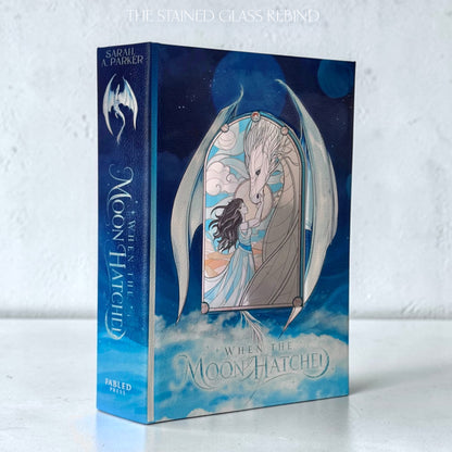 When The Moon Hatched Rebind X BlueNeekStudio (Stained Glass and Signature)