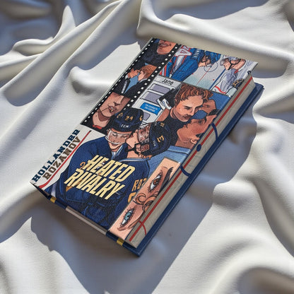 PREORDER - “Heated” Luxury Mini Rebind X Sami Francis - BOOK 1 - Hand-bound Faux Leather Hardback | Sprayed Edges | Custom End Papers