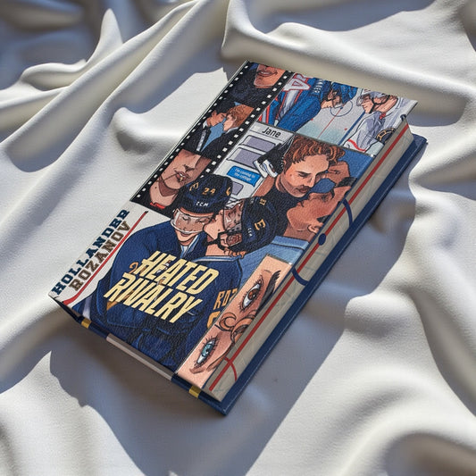 PREORDER - “Heated” Luxury Mini Rebind X Sami Francis - BOOK 1 - Hand-bound Faux Leather Hardback | Sprayed Edges | Custom End Papers