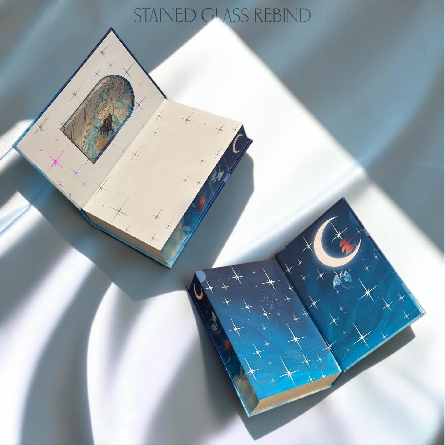 When The Moon Hatched Rebind X BlueNeekStudio (Stained Glass and Signature)