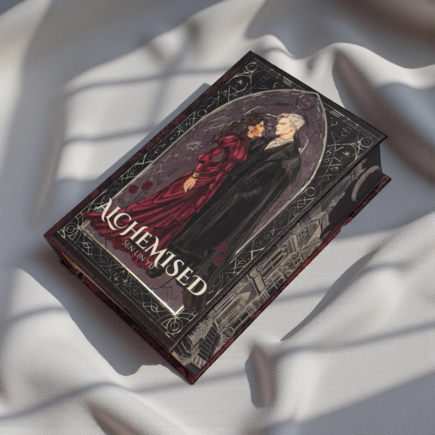 PREORDER - “Alchemised” Luxury Rebind X Anna Stone - Hand-bound Faux Leather Hardback | Sprayed Edges | Custom End Papers