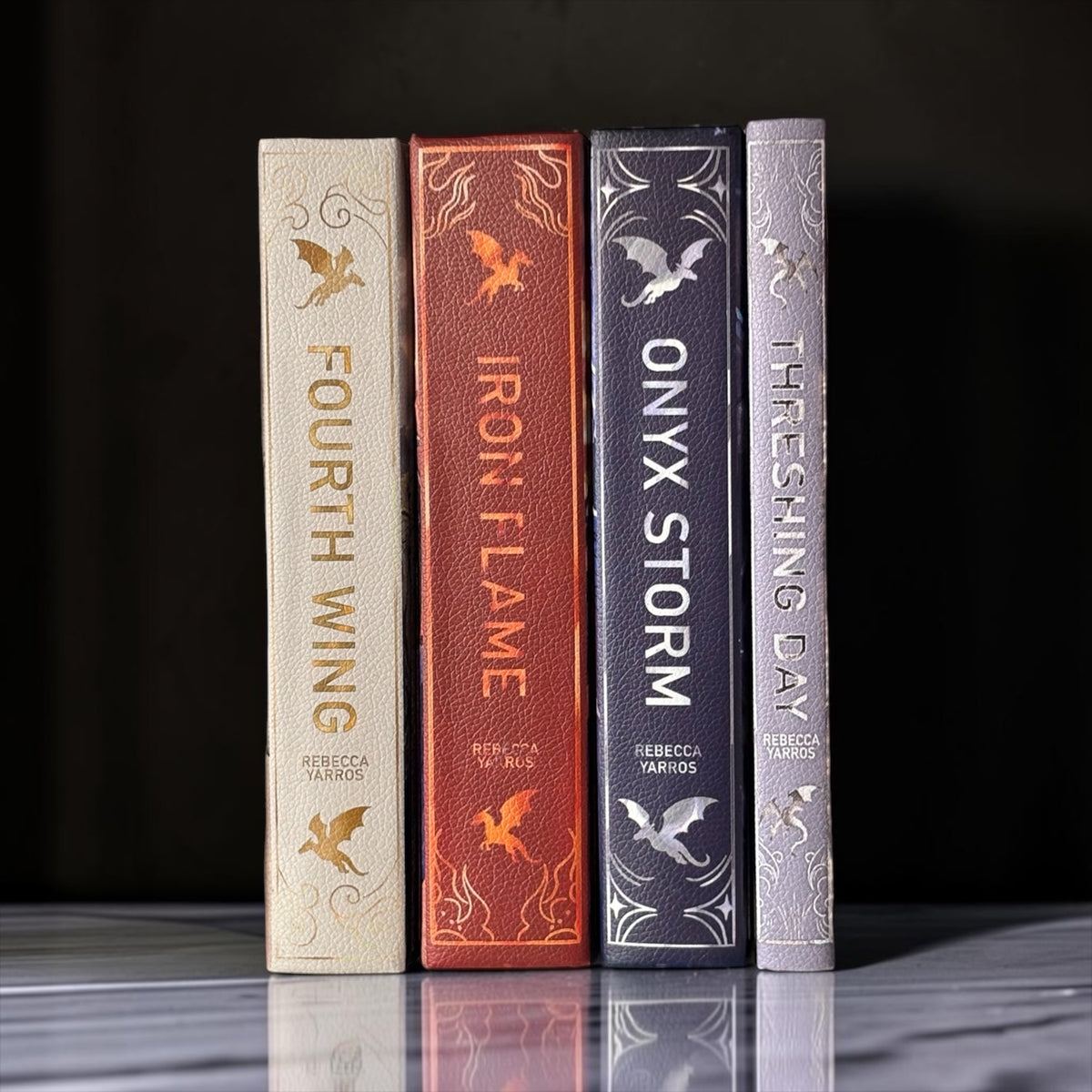 PREORDER - “Threshing Day” Luxury Rebind X Anna Stone - BOOK 2 - Hand-bound Faux Leather Hardback | Sprayed Edges | Custom End Papers