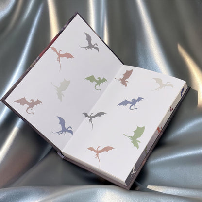 PREORDER - “Threshing Day” Luxury Rebind X Anna Stone - BOOK 2 - Hand-bound Faux Leather Hardback | Sprayed Edges | Custom End Papers