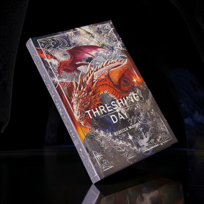 PREORDER - “Threshing Day” Luxury Rebind X Anna Stone - BOOK 2 - Hand-bound Faux Leather Hardback | Sprayed Edges | Custom End Papers