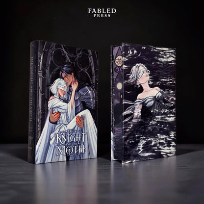 The Knight and The Moth - Luxury Faux Leather Rebind X Artsjadee