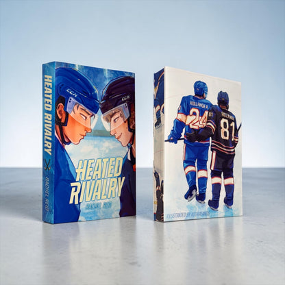 Heated Rivalry - Paperback Sprayed Edge X Kobra Fang - Alternate Dust Jacket