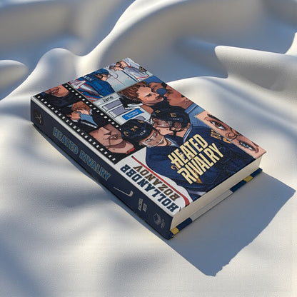 PREORDER - “Heated” Luxury Mini Rebind X Sami Francis - BOOK 1 - Hand-bound Faux Leather Hardback | Sprayed Edges | Custom End Papers