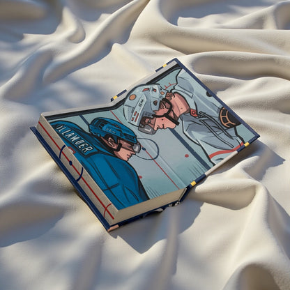 PREORDER - “Heated” Luxury Mini Rebind X Sami Francis - BOOK 1 - Hand-bound Faux Leather Hardback | Sprayed Edges | Custom End Papers