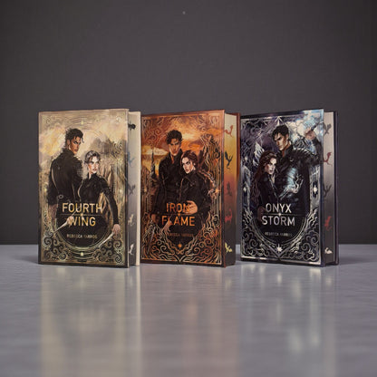 Empyrean Set Luxury Rebinds X Anna Stone - Hand-bound Faux Leather Hardback