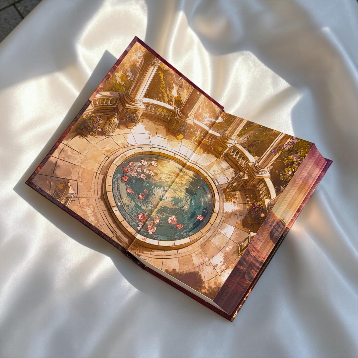 ACOTAR Rebind Set X Anna Stone - Bundle Preorder - Faux Leather Rebinds - Sprayed Edges - Custom End Papers