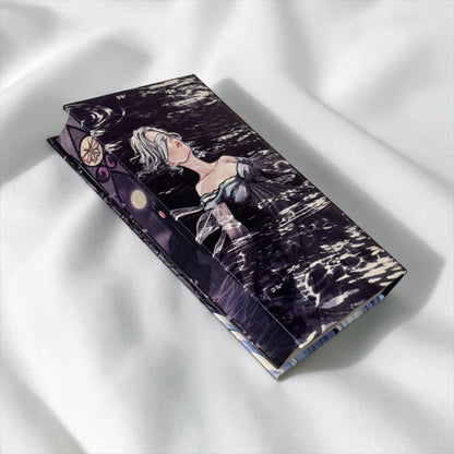 The Knight and The Moth - Luxury Faux Leather Rebind X Artsjadee