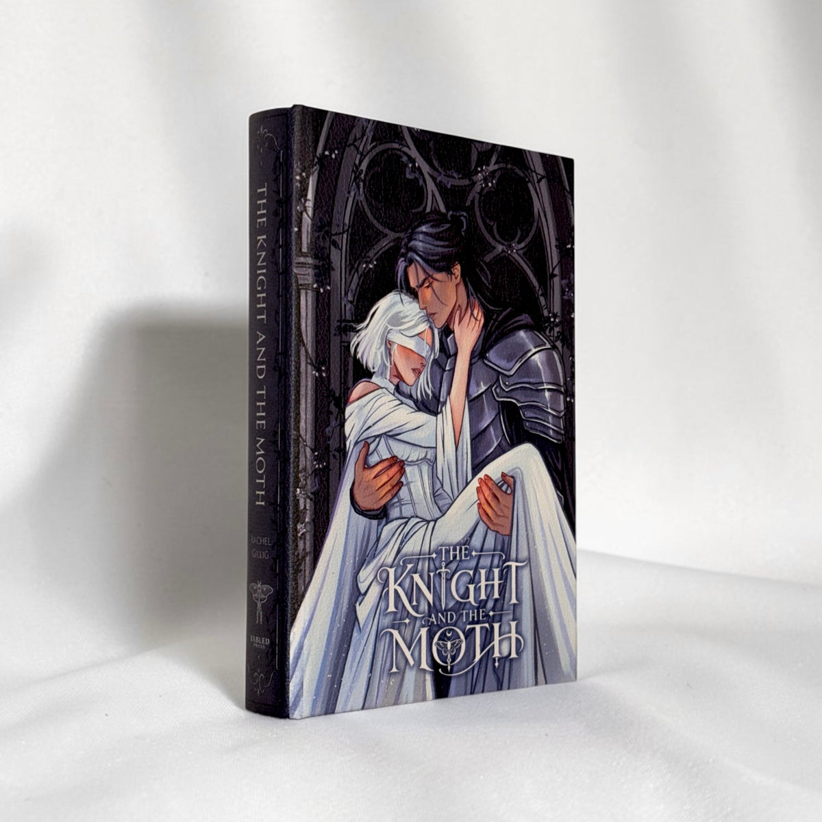 The Knight and The Moth - Luxury Faux Leather Rebind X Artsjadee
