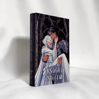 The Knight and The Moth - Luxury Faux Leather Rebind X Artsjadee