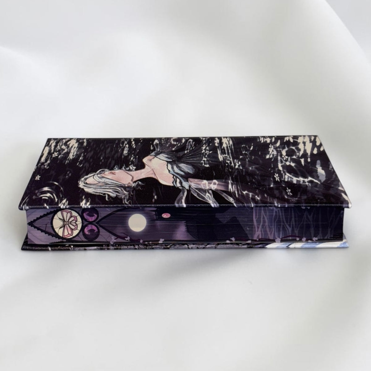 The Knight and The Moth - Luxury Faux Leather Rebind X Artsjadee
